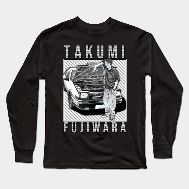 T A K U M I = F U J I W A R A Long Sleeve T-Shirt by EternalOblivion96